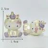 Mini Case para Teléfono con Gato, Conejo, Oso Clavado Cadena Colgante Decoración de Bolso Accesorios de Colgantes DIY