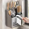 Soporte para Palillos en Forma de Cruz Soporte Personalizado para Cuchillos Jaula para Palillos Integrada Caja de Almacenamiento Soporte para Palillos Cuchillos de Cocina Palillos Estante para Cuchillos