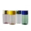Botella de Plástico de 120cc del Fabricante para Cápsulas y Tabletas, Botella Dispensadora de Caramelos, Botella Dispensadora de Suplementos para la Salud de Alta Gama de 120cc