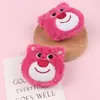 Oso Fresa de Peluche de Dibujos Animados, Diadema DIY para el Cabello, Aro para el Cabello, Broche Lindo, Bolso, Bufanda, Sombrero, Accesorios, Materiales y Componentes