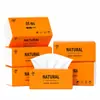 Pañuelo azul de gato exclusivo Xinke 4 paquetes 270 piezas engrosado toalla de mano única pañuelo facial para el hogar venta al por mayor papel higiénico