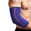 Coderas Deportivas Personalizadas Transfronterizas para Baloncesto, Tenis y Bádminton, Protección Articular para Hombres y Mujeres, Mangas de Codo Tejidas Transpirables