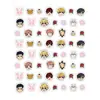 Pegatinas de Arte para Uñas de la Preparatoria Orihara Lindas Decoraciones de Uñas Anime 3D en Relieve para Niñas