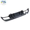 Labio trasero de cuatro puertas adecuado para Mercedes-Benz Clase C W205 deportivo de cuatro puertas modificado C63 labio trasero negro brillante tubo de escape de boca cuadrada