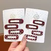 Pinza BB para Niñas Pinza para el Cabello de Estrella de Cinco Puntas Tocado 2025 Nueva Pinza Pinza para Flequillo de Cabello Roto de Bebé Pinza para el Cabello de la Frente de Niños
