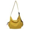 Marca de Moda Bolso Bandolera Simple para Hombre de Gran Capacidad Bolso Dumpling Ruiying Estilo Hong Kong Mochila Unisex Bolsa de Viaje