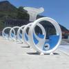 Bicicleta Aquática de Pedal para Crianças ao Ar Livre com Roda d'Água Sem Energia para Brincar com Água Bicicleta Aquática Popular Ciência Ensino Interativo Bicicleta