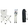 Venda Direta da Fábrica Cadeira Dobrável Outdoor Portátil com Encosto Cadeira de Pesca Banqueta Banqueta de Pintura Cadeira de Esboço Artístico Mazar Pequena Cadeira