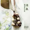 Sonajero de Cáscara de Fruta Campana Colgante Adorno Colgante para Coche Accesorios para Bolsas Regalo de Cumpleaños para Mejor Amigo Instrumento Musical Colgante Hecho a Mano