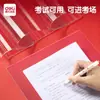 Portapapeles Transparente MetalDeli Zero PVC Suave A4/A3 Pad Específico para Exámenes para Escribir en Exámenes