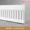 Cabeça de Tigre Estilo Francês Linha de Gesso Linha de Lavar Roupa Linha de Gesso Cabeça de Tigre Linha de Tecla de Piano Canto Interno Tira Decorativa de Teto