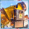 Chengde Máquina de fazer neve artificial ajustável para cima e para baixo Máquina de fazer neve automática para áreas externas Máquina de campo de esqui