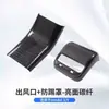 Adecuado para Funda de Caja de Reposabrazos Tesla Modelo 3/Y Cubierta Protectora de Salida de Aire Trasera Accesorios de Modificación Interior de Fibra de Carbono