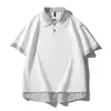 Camiseta de Marca de Moda Estilo Hong Kong Verano 2026, Top Delgado Versátil de Manga Corta para Hombre Tallas Grandes con Bloques de Color