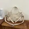 Bolso de ante retro de gran capacidad para debajo del brazo para mujer 2026 nuevo bolso cruzado de otoño e invierno estilo coreano bolso de un solo hombro para el día a día