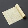 Tapete de Chá Tecido Impermeável de Papel Tapete de Bambu Cortina de Chá de Fibra Lisa Tecido Zen Caminho de Mesa Toalha de Mesa de Chá Tapete Simples para Prato de Chá Tapete Perfumado