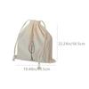 Bolsa de Polvo para Equipaje de Viaje con Cordón de Algodón para Ropa, Artículos Varios y Ropa Interior Bolsa de Almacenamiento de Gran Capacidad