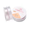 Línea de pesca elástica de cristal transparente línea de cristal línea para abalorios accesorios diy línea de cuentas redondas hilo para pulsera