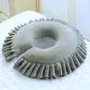 Almohada para cama de belleza, cojín con agujero facial para cama de masaje, almohada con agujero para reposacabezas, suministros para salón de belleza, reposacabezas en forma de U para tratamientos corporales