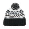 Chapéu de Tricô Jacquard Geométrico Diamante Fair Isle Boêmio Novo Estilo Outono/Inverno 2026 Circunferência Craniana Grande Chapéu de Lã para Mulheres