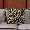 Funda de Almohada con Patrón de Tigre de Lujo Oriental, Cojín de Sofá Jacquard de Alta Gama, Decoración para Sala de Estar y Dormitorio, Almohada Suave Decorativa para Sala de Estar