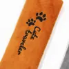Hombrera de cinturón de seguridad para coche, funda protectora de felpa para cinturón de seguridad, hombrera para coche, suministros de decoración interior para coche