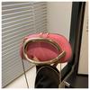 Bolso Cuadrado Pequeño para Mujer 2025 Estilo Coreano de Moda con Bloques de Color Texturizados, Cadena Elegante y Moderna, Bolso Cruzado para Hombro