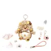 Muñeca de Vaina de Frijol Juguete Mecedor Kit Completo de Materiales DIY Regalo Hecho a Mano Colgante Lindo de Dibujos Animados Regalo de Muñeca de Vaina de Frijol
