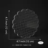 Bloque de Sello Transparente Acrílico DIY Multiespecificación con Impresión de Líneas de Cuadrícula Herramienta de Estampado para Scrapbooking y Tarjetas