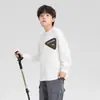 Camisa de Secado Rápido Zuoxi para Niños, Camiseta de Manga Larga, Nuevo Modelo 2026, Top de Otoño para Niños