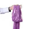 Nuevas cortinas de seda de lluvia color macarrón 2026, suministro directo del fabricante, especializado en la producción de cortinas de seda de lluvia en varios estilos y colores degradados