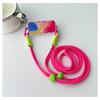 Novo Rainbow cor do telefone móvel clipe traseiro crossbody cordão adequado para qualquer telefone móvel onda clipe resistente a gotas anti-perdido moda portátil