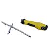 Chave de fenda atacado conjunto de cabeça magnética chave de fenda ferramenta manual de uma palavra cruz de quatro propósitos chave de fenda telescópica de dupla finalidade