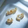 Colar com Pingente de Borboleta e Franja em Cobre Banhado a Ouro 18K Design Original Micro-Incustado com Zircônia Acessórios para Joias DIY