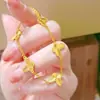 Nuevo Pulsera de Mariposa Láser para Mujer 2026 Lujo Juvenil Moda Exquisita Mariposa Regalo para Novia Joyería al por Mayor