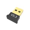 Adaptador Bluetooth USB 5.3 sem fio Bluetooth receptor transmissor alto-falante mouse botão Bluetooth computador sem fio unidade de áudio livre