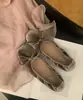 Zapatos mecedores estilo francés Chuyuji con lazo, bailarinas para mujer, nuevos zapatos de Mary Jane poco profundos para el verano de 2026