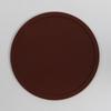 Creativo Estilo Simple Color Caramelo Silicona 10cm Posavasos Redondo Impermeable Antidesbordamiento Aislamiento Térmico Tapete para Taza de Té LOGO Imprimible