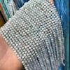 Cuentas Mini Aguamarina de 3mm hailanbao Mimi cuentas pequeñas brillantes finas cuentas redondas hilo