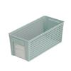 Cesta de almacenamiento de plástico de escritorio inomata importada de Japón, cesta organizadora de artículos de cocina, caja de almacenamiento de juguetes rectangular