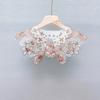 Falda con cara de caballo estilo Ming, accesorios de hombros de nube, nuevo traje Hanfu Tang de cuello falso de estilo chino, vestido para mujer, vestido tostado bordado