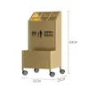 Suporte de Guarda-chuva, Rack de Armazenamento, Suporte de Guarda-chuva Comercial de Grande Capacidade para Lobbies de Hotéis, Salas de Aula e Salas de Aula