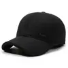 Gorra de Béisbol de Lana Protectora para los Oídos Otoño e Invierno Cortavientos y Resistente al Frío con Visera Engrosada y Cálida para Exteriores para Hombres de Mediana Edad y Mayores Gorra de Papá
