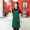 Delantales para Fruterías con Impresión de Logo Personalizado, Uniformes de Trabajo Modernos para Camareros para Cadenas de Supermercados de Alimentos Frescos