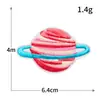Etiqueta de Bordado Computadorizado Série Planeta Universo Patch de Tecido Aplique Bordado Terra Acessórios para Roupas Patch DIY Insígnia