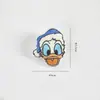 Broche de Pelúcia com Estampa de Desenho Animado Boneca Acessórios DIY para Crianças Chapéu Cachecol Grampo de Cabelo Pingente Pingente Acessórios de Boneca