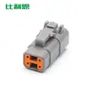 Dtm06-4S Conector Impermeable Automotriz Doméstico Enchufe para Excavadora Conector Hembra de 4 Orificios Funda de Terminal