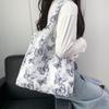Bolsa de Lona Bordada Estilo Chino 2026 Artística Fresca de Hada Bolso de Hombro Tote Mochila de Gran Capacidad para Viajes