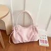 Bolso grande de nailon de alta gama para mujer, nuevo bolso de hombro de moda 2026 para ir al trabajo, bolso de mano tipo tote con sensación relajada