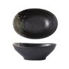 Plato pequeño de cerámica estilo japonés para mojar snacks, plato para sabor de olla caliente, salsa, vinagre, suministros para el hogar y restaurante
